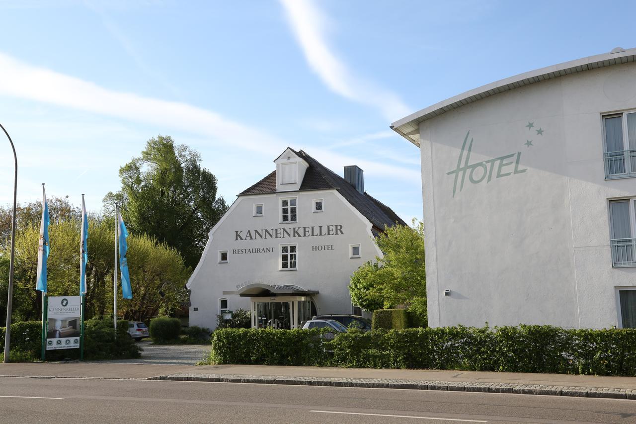 Hotel Kannenkeller Lauingen Bagian luar foto