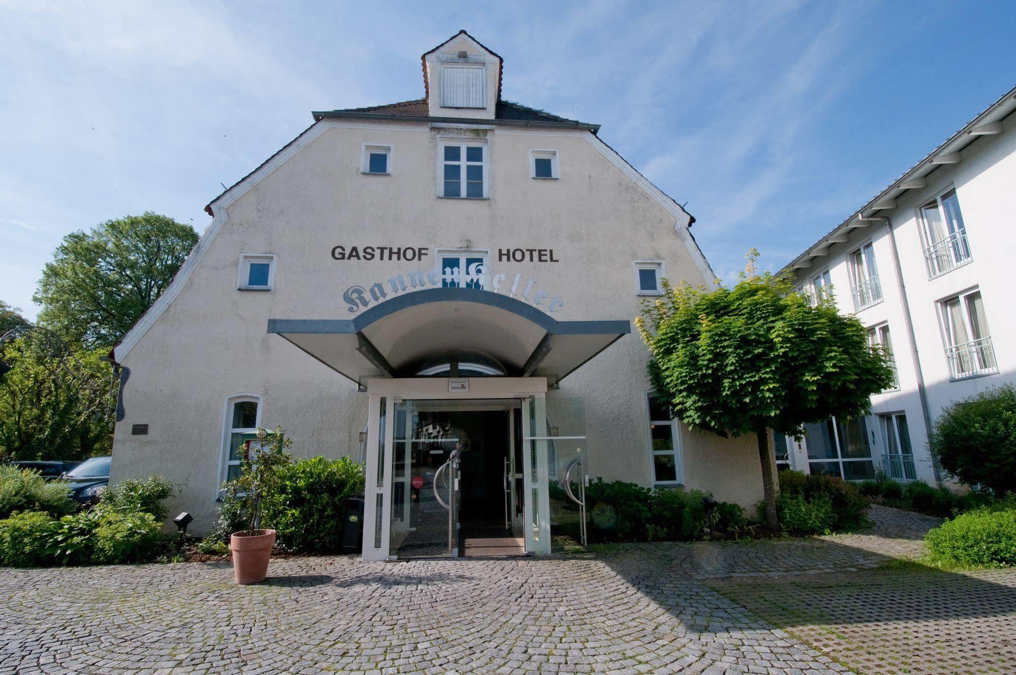 Hotel Kannenkeller Lauingen Bagian luar foto